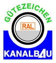 Gütezeichen Kanalbau